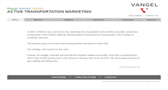 Desktop Screenshot of activetransportationmarketing.vangel.com