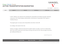 Tablet Screenshot of activetransportationmarketing.vangel.com